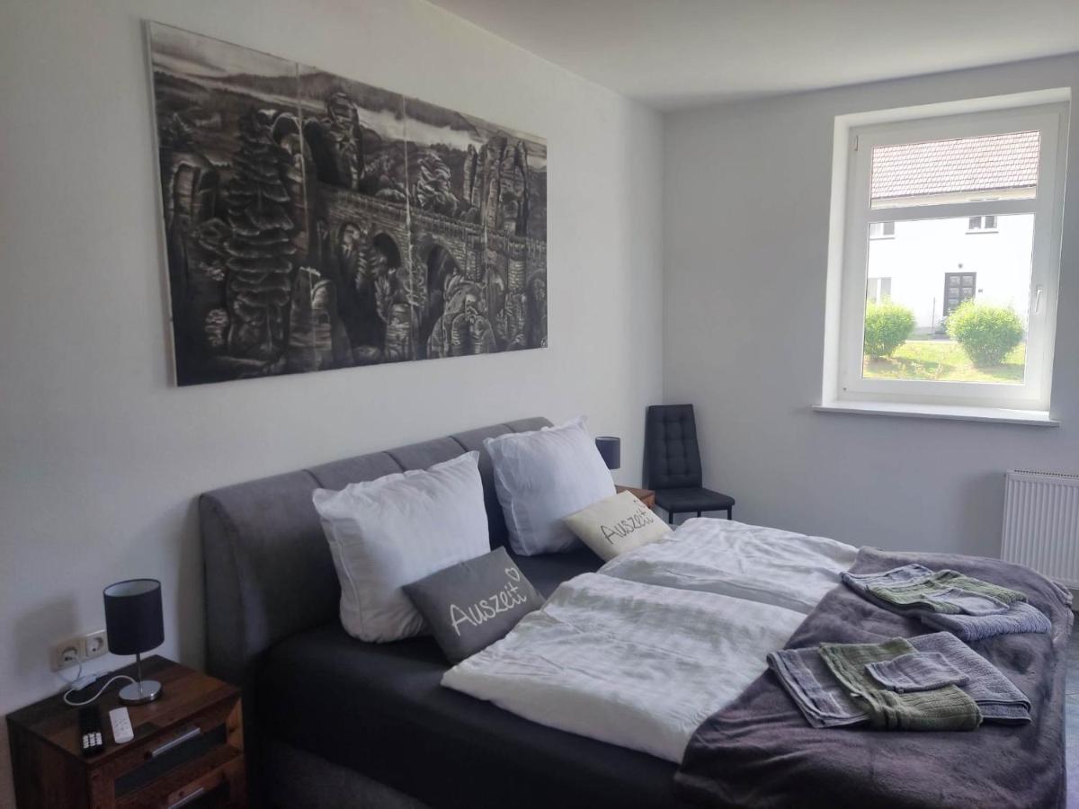 Ferienwohnung Am Hofladen Hellendorf - Saechsische Schweiz Bad Gottleuba 外观 照片