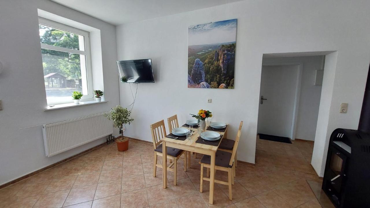 Ferienwohnung Am Hofladen Hellendorf - Saechsische Schweiz Bad Gottleuba 外观 照片