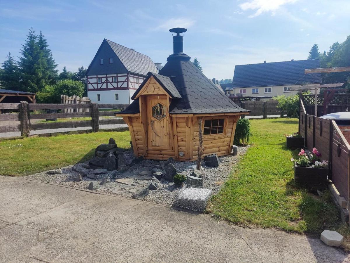 Ferienwohnung Am Hofladen Hellendorf - Saechsische Schweiz Bad Gottleuba 外观 照片