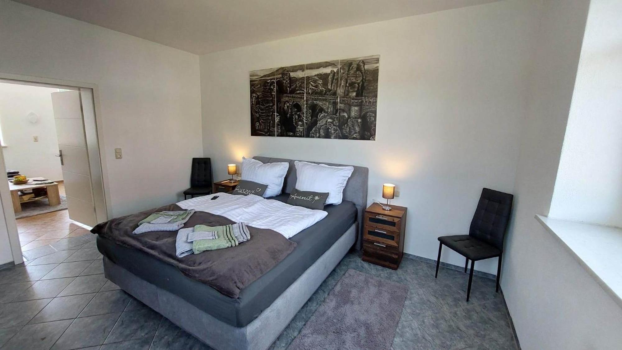 Ferienwohnung Am Hofladen Hellendorf - Saechsische Schweiz Bad Gottleuba 外观 照片