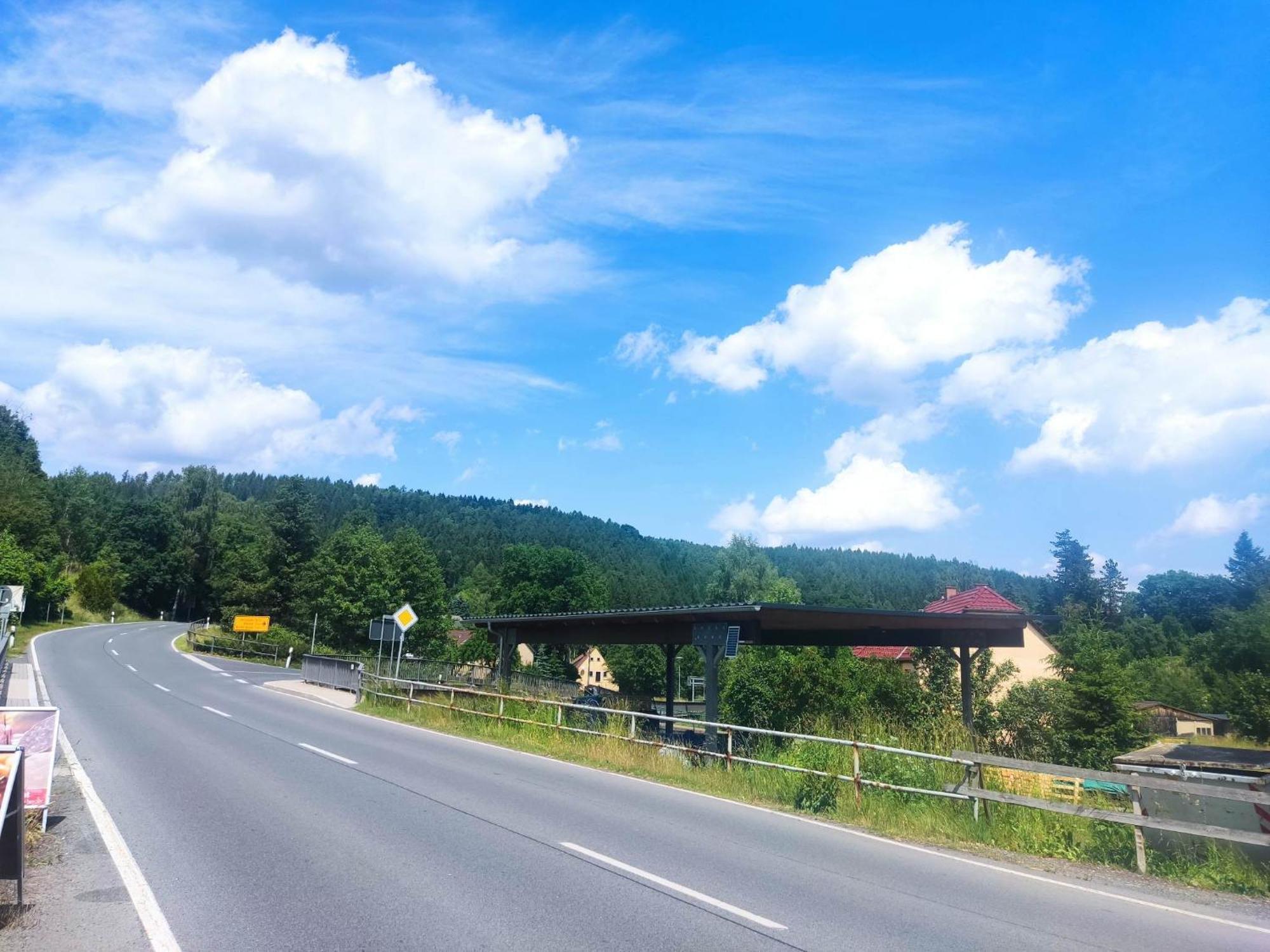 Ferienwohnung Am Hofladen Hellendorf - Saechsische Schweiz Bad Gottleuba 外观 照片