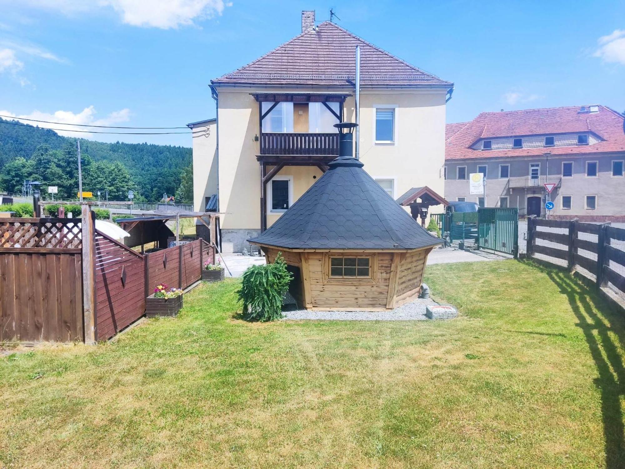 Ferienwohnung Am Hofladen Hellendorf - Saechsische Schweiz Bad Gottleuba 外观 照片